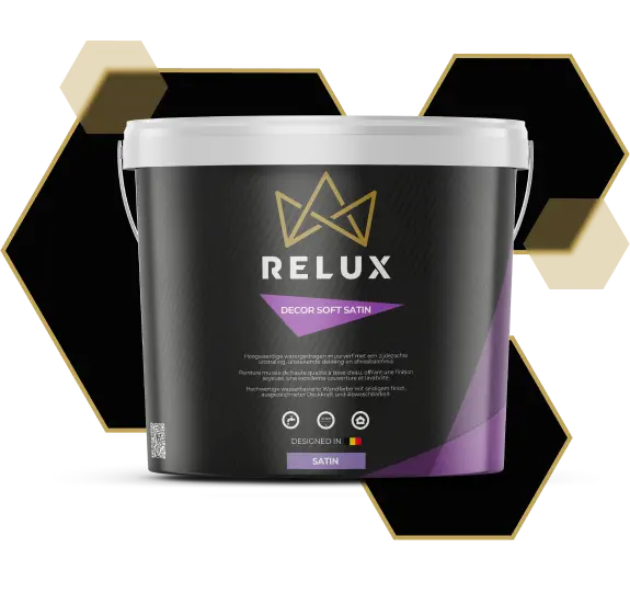 Relux Decor Soft Satin een muurverf met zijdezachte uitstraling