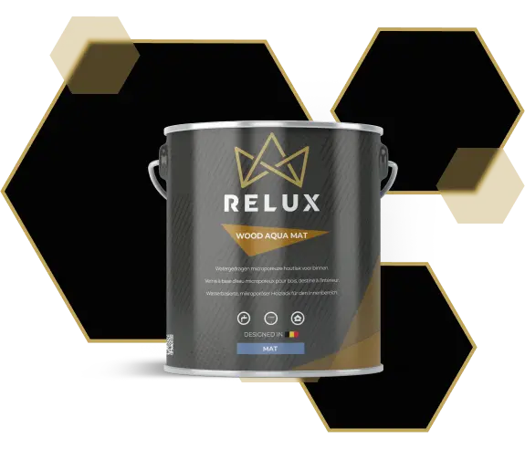 Relux Wood Aqua Mat een matte houtlak voor binnen