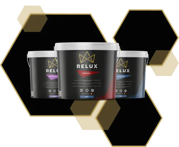 Relux potten met verf
