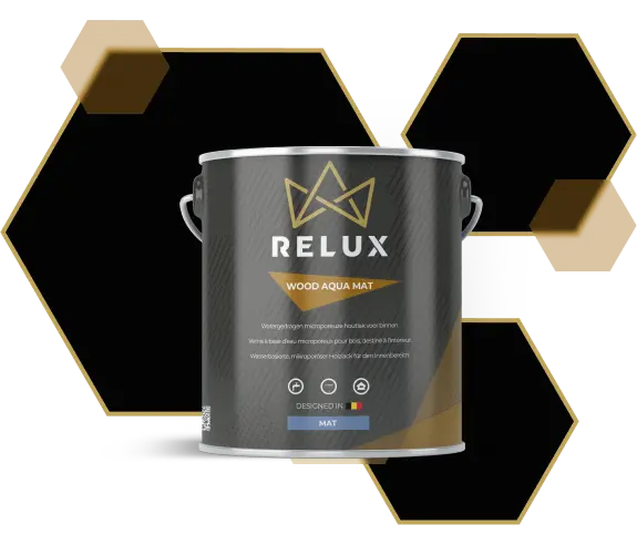 Relux Wood Aqua Mat een matte houtlak voor binnen
